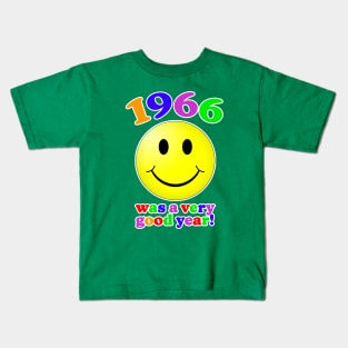 1966 Birth Year Kids T-Shirt